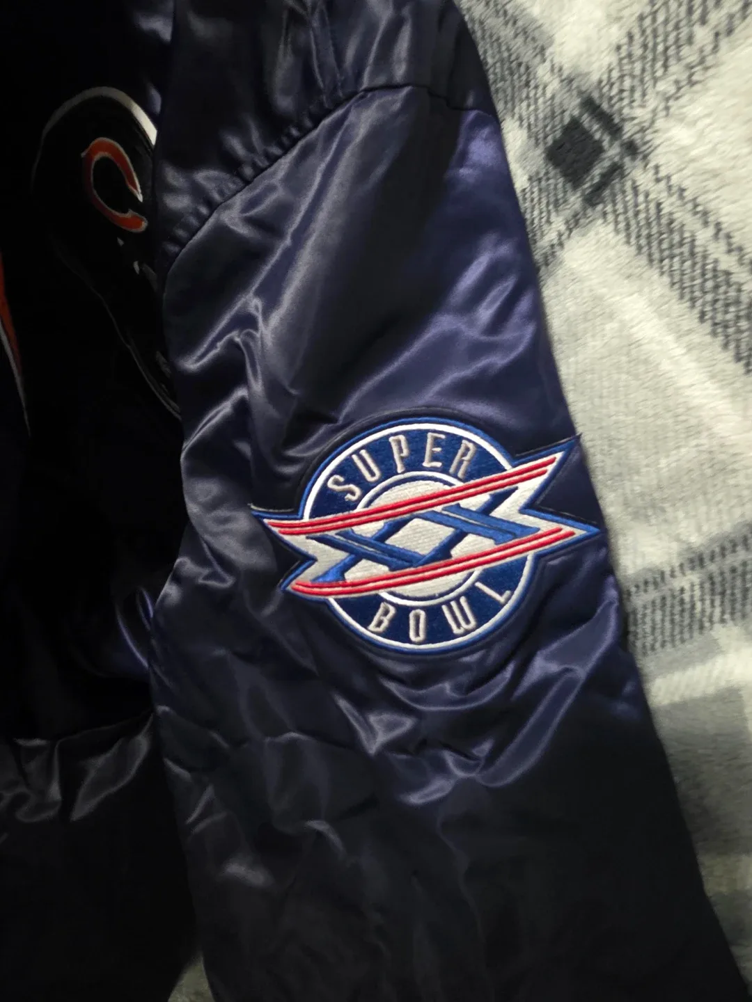 Pro Standard Chicago Bears Super Bowl XXXII Bomber Jacket 2XL - photo 5