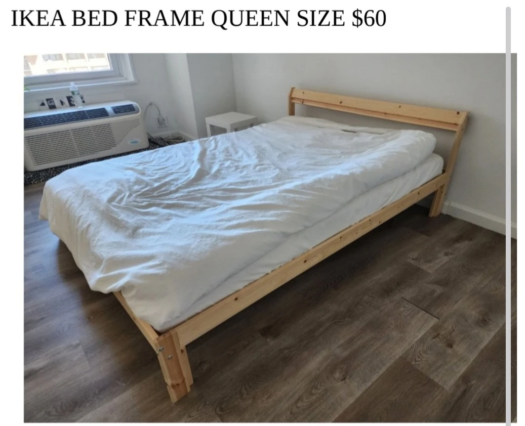 IKEA Queen Size Bed Frame