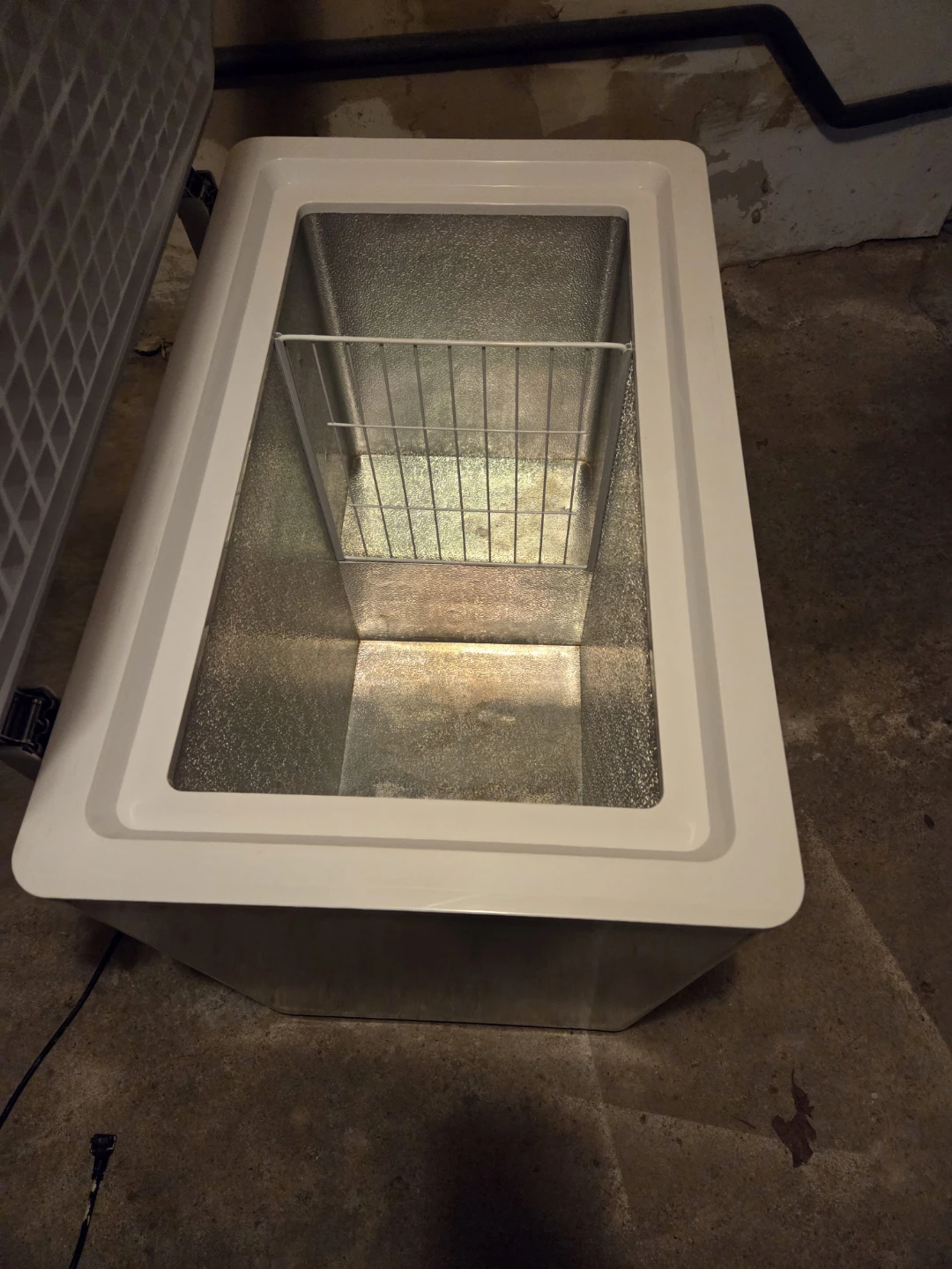 White Chest Freezer