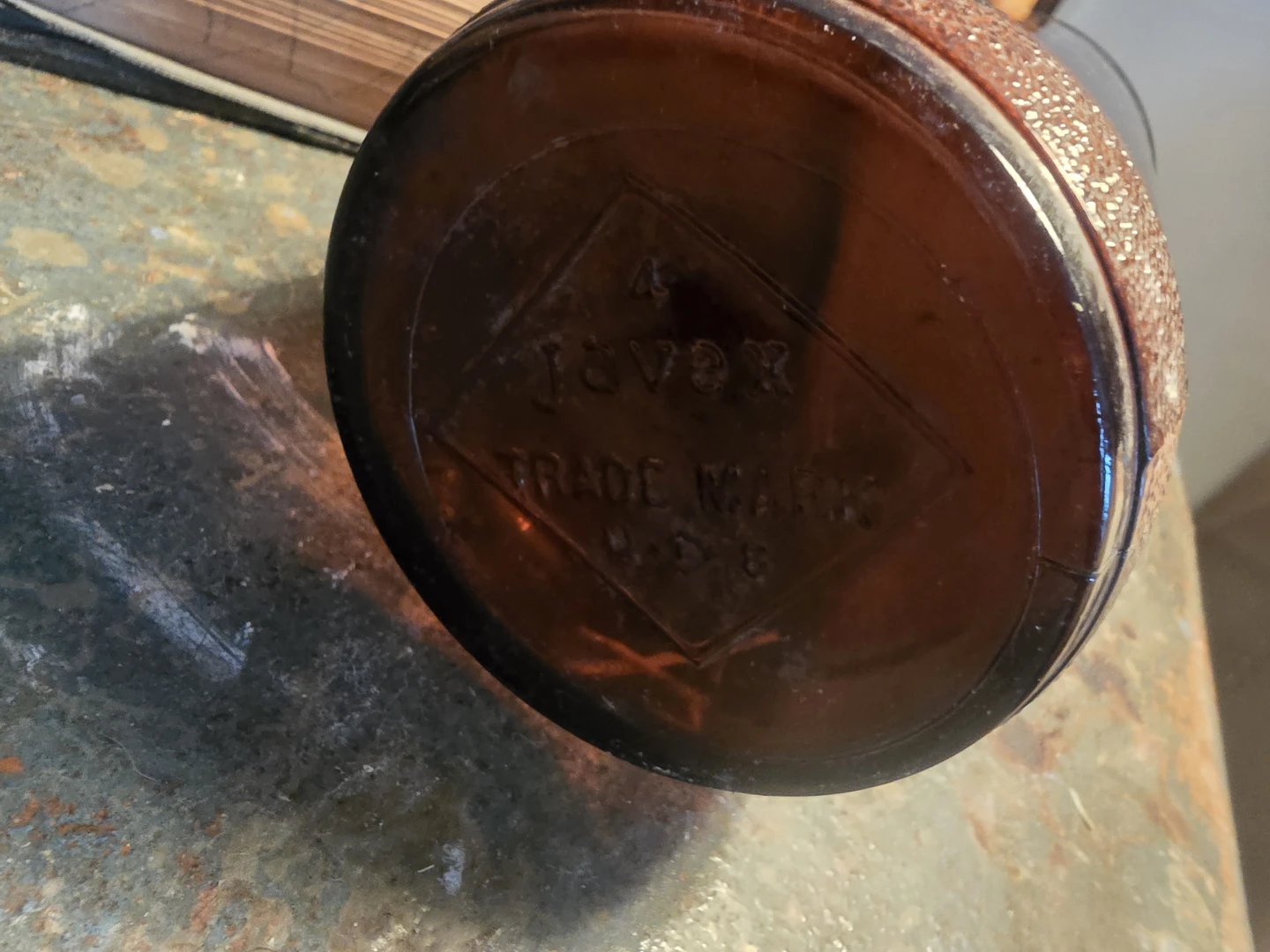 Vintage Javex Trade Mark Bottle - photo 4