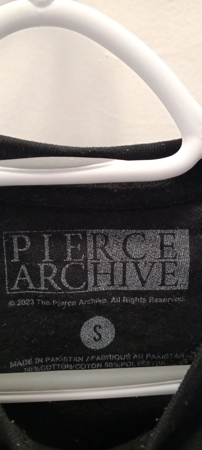 Pierce Archive Black Crewneck Sweatshirt - photo 2