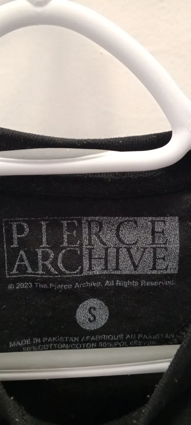 Pierce Archive Black Crewneck Sweatshirt - photo 2