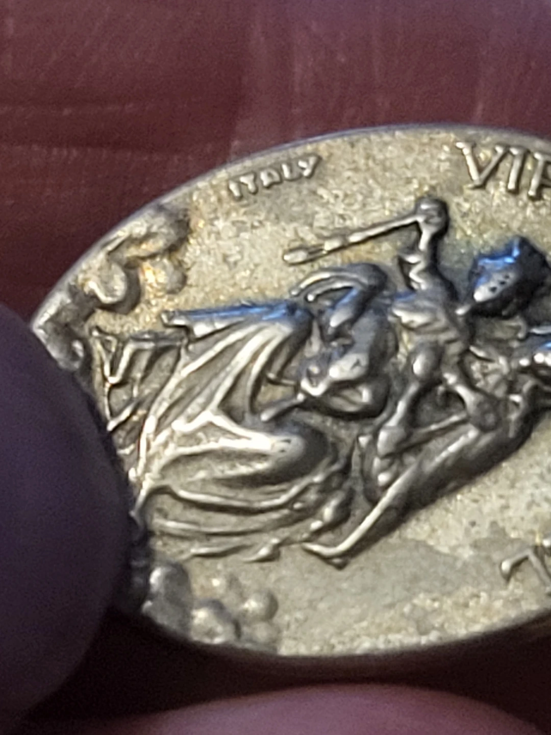 Vintage Virgin of Carmel Medal Necklace - photo 4
