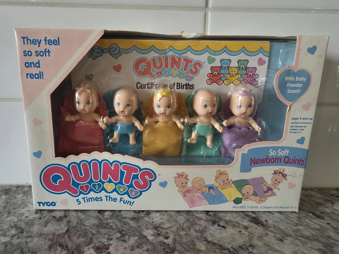 *Vintage* Quints "So Soft Newborn Quints"