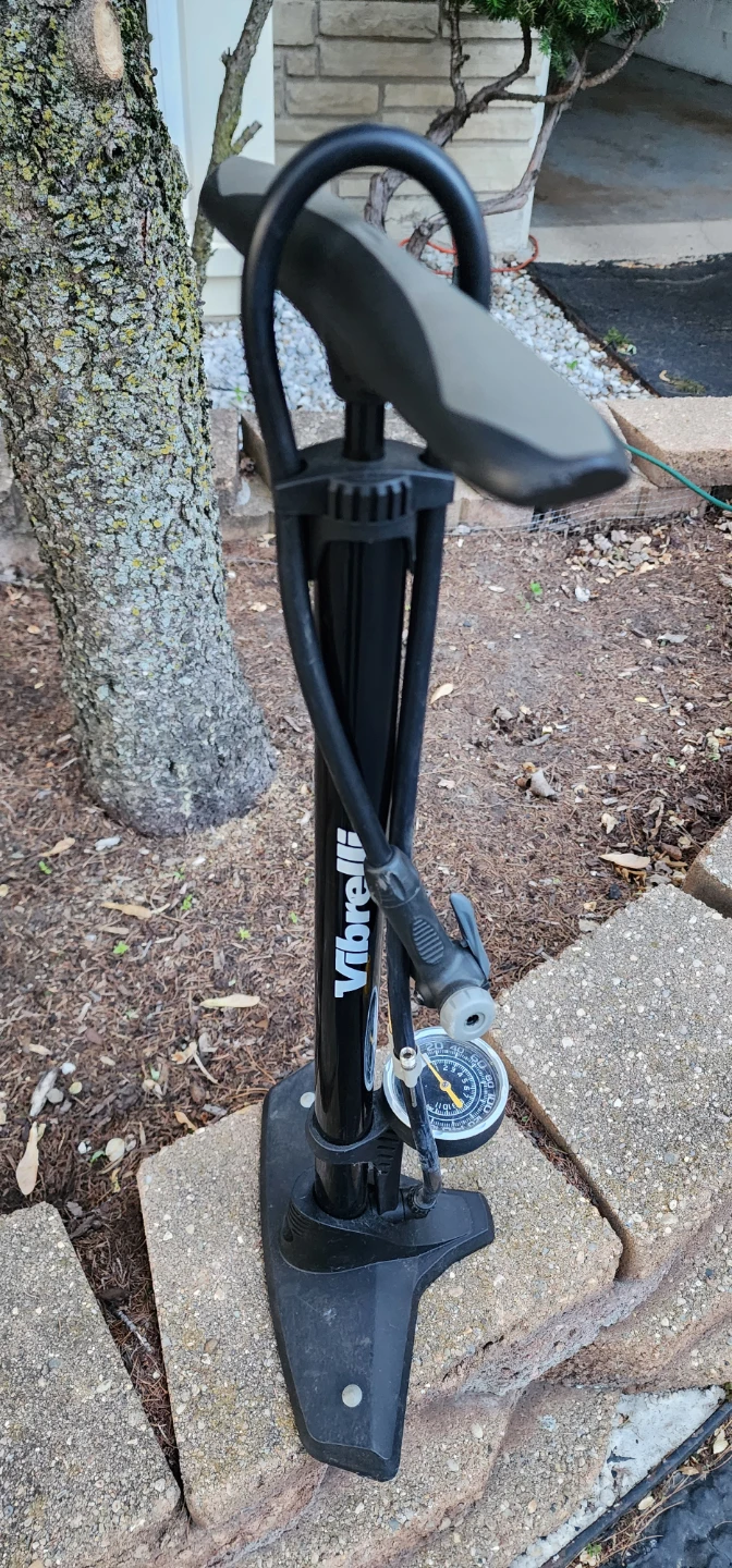 Vibrelli Floor Bike Pump with Gauge - photo 4
