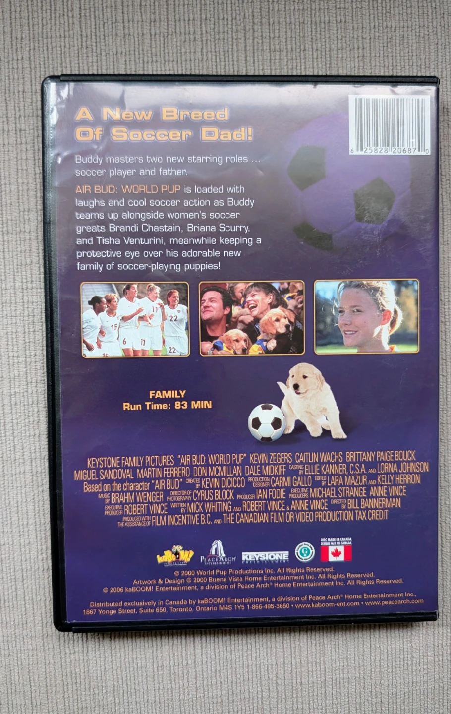 Air Bud: World Pup DVD Movie - photo 2
