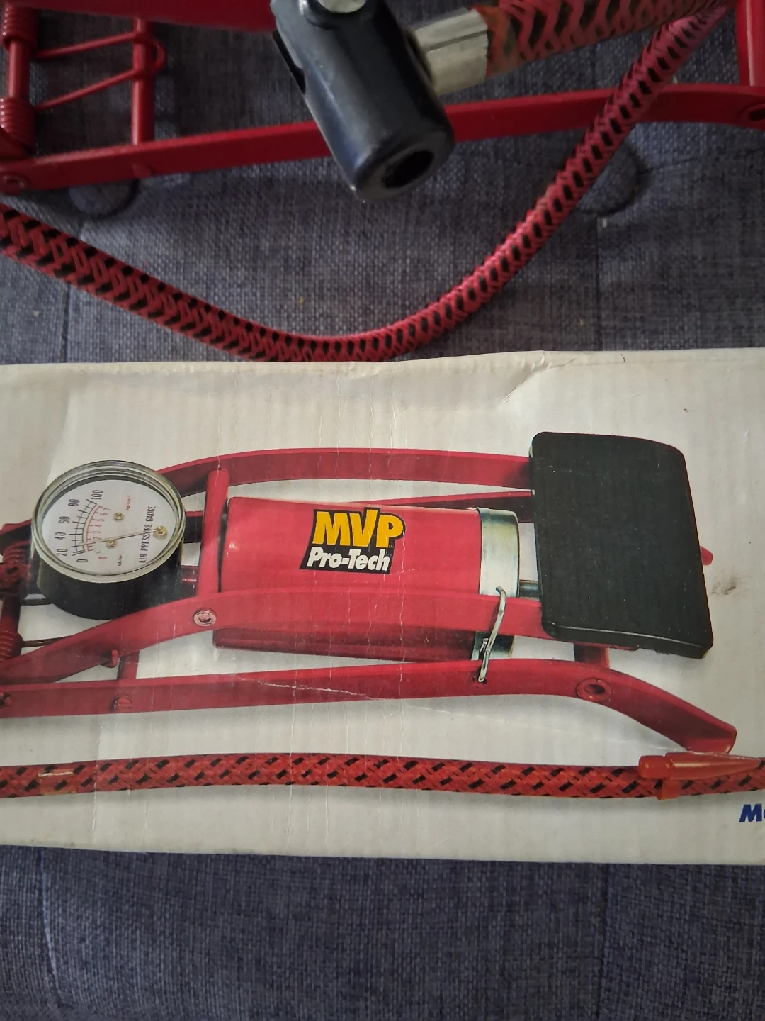 MVP Pro-Tech Foot Pump with Gauge - photo 3