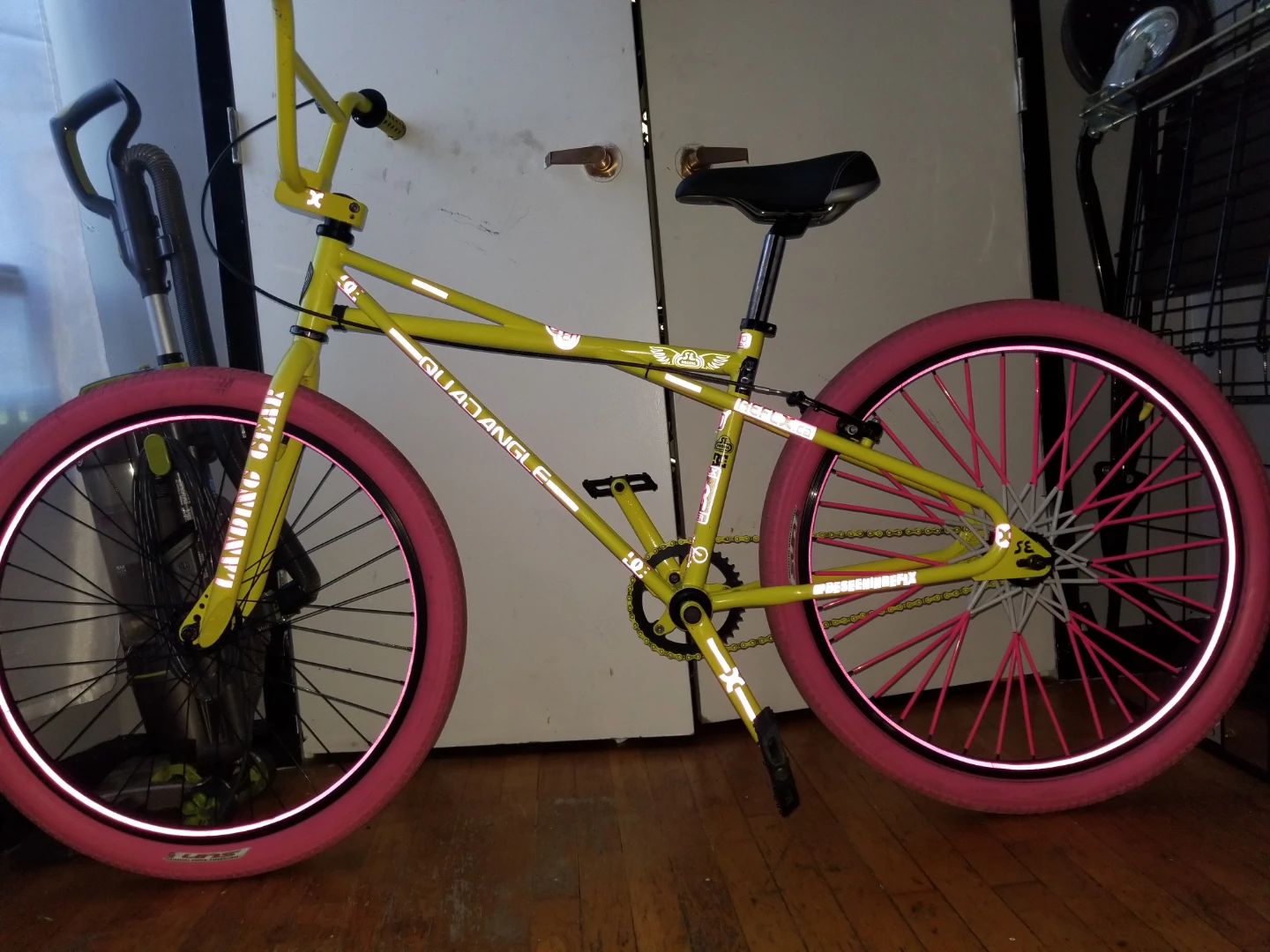 SE Bikes 2010 DC Quadangle BMX Bike.