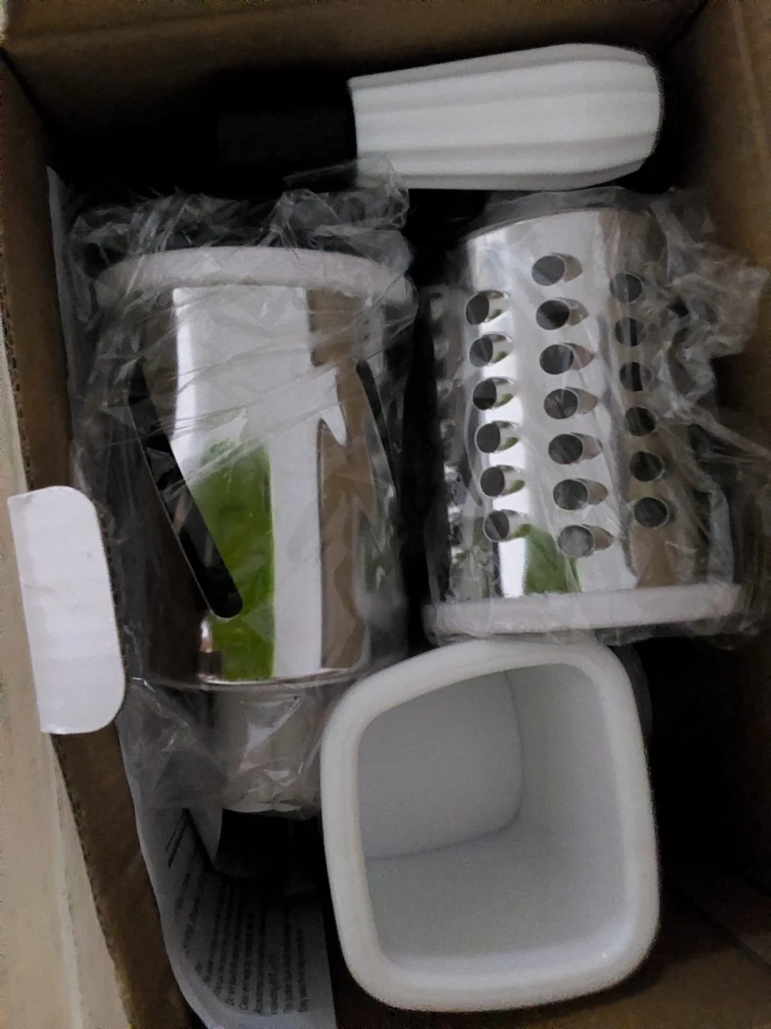 Tabletop Drum Grater with 3 Blades - photo 3