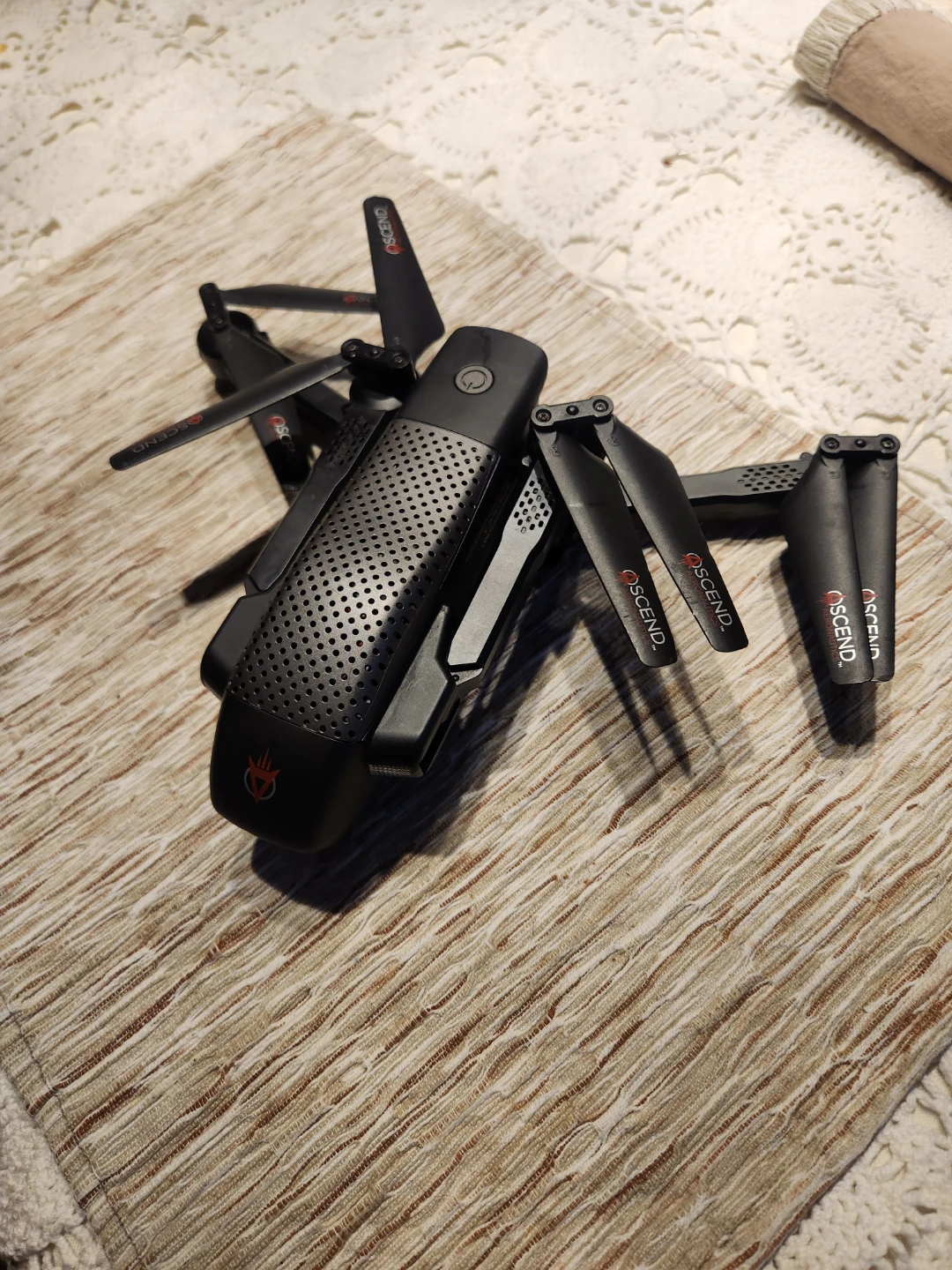 Black Foldable Drone