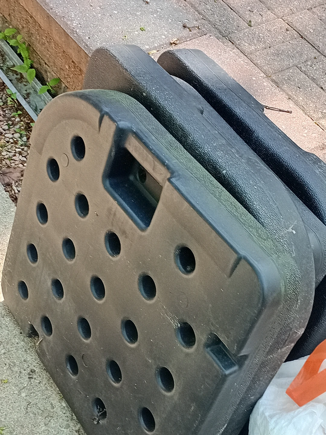 Black Water/Sand Base Weights for Canopy Tents