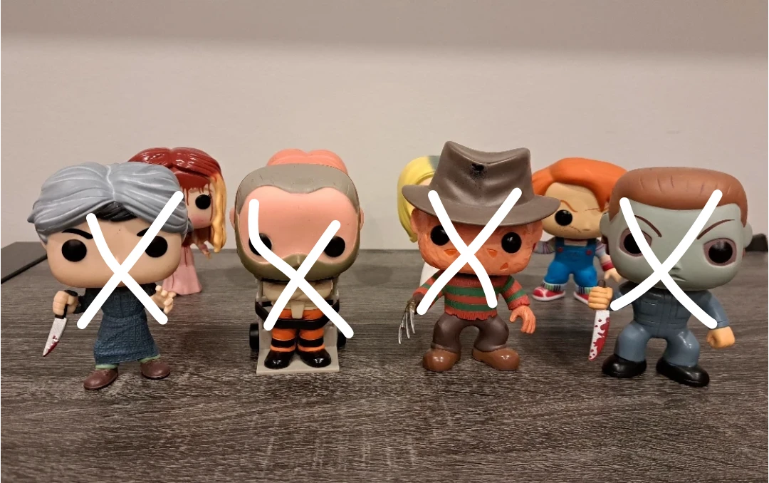 😱 Horror 👻 Scary 😨 Frightening  🙀 Scream 🎃 Halloween Funko Lot - photo 4