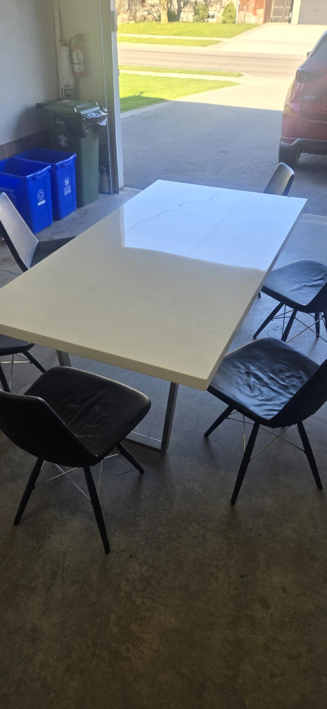 Modern Dining Table Set with 6 Chairs - photo 3