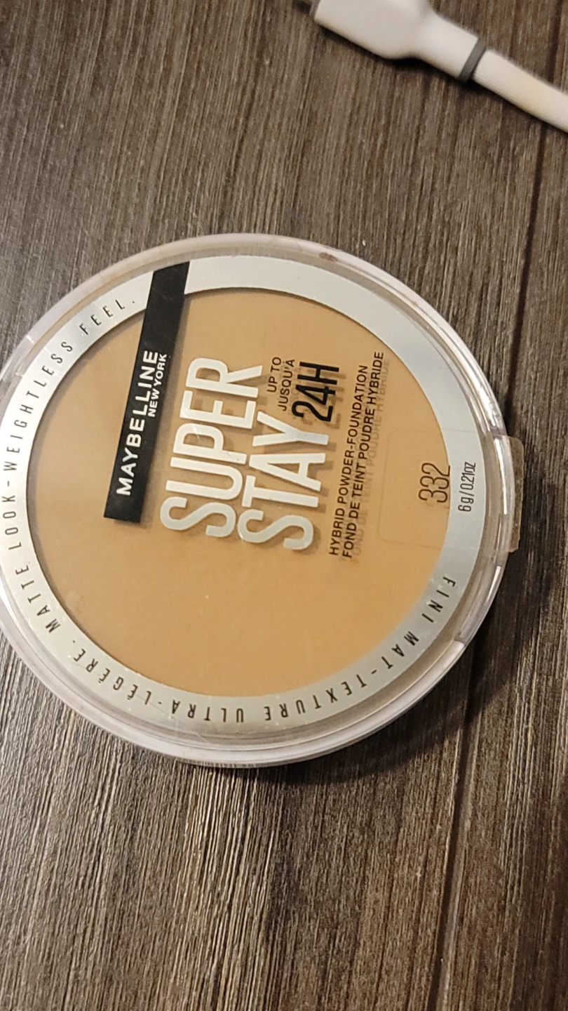 Maybelline Super Stay 24H Hybrid Powder Foundation 332