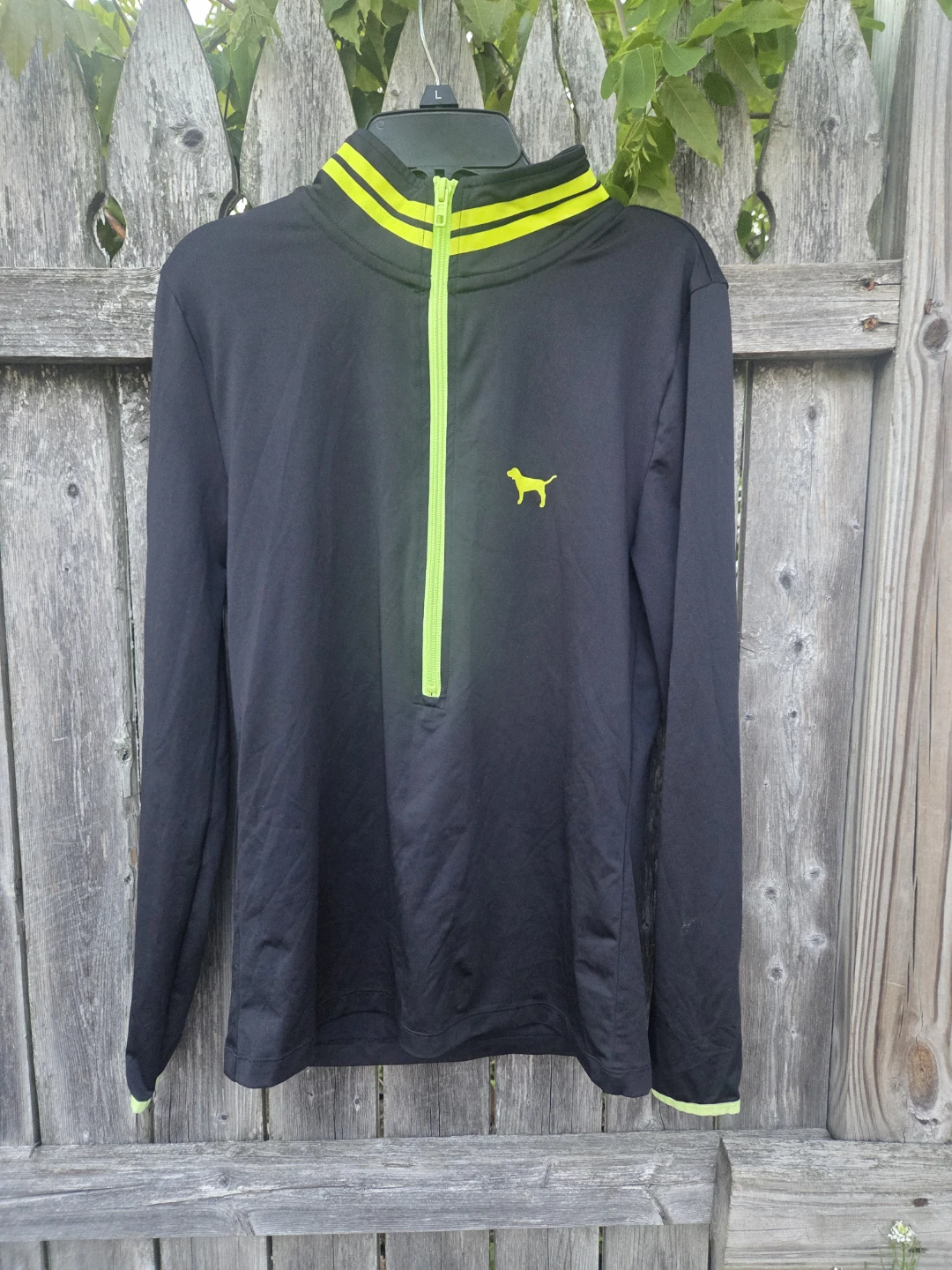 PINK Victoria's Secret Ultimate Pullover Jacket Black S/P