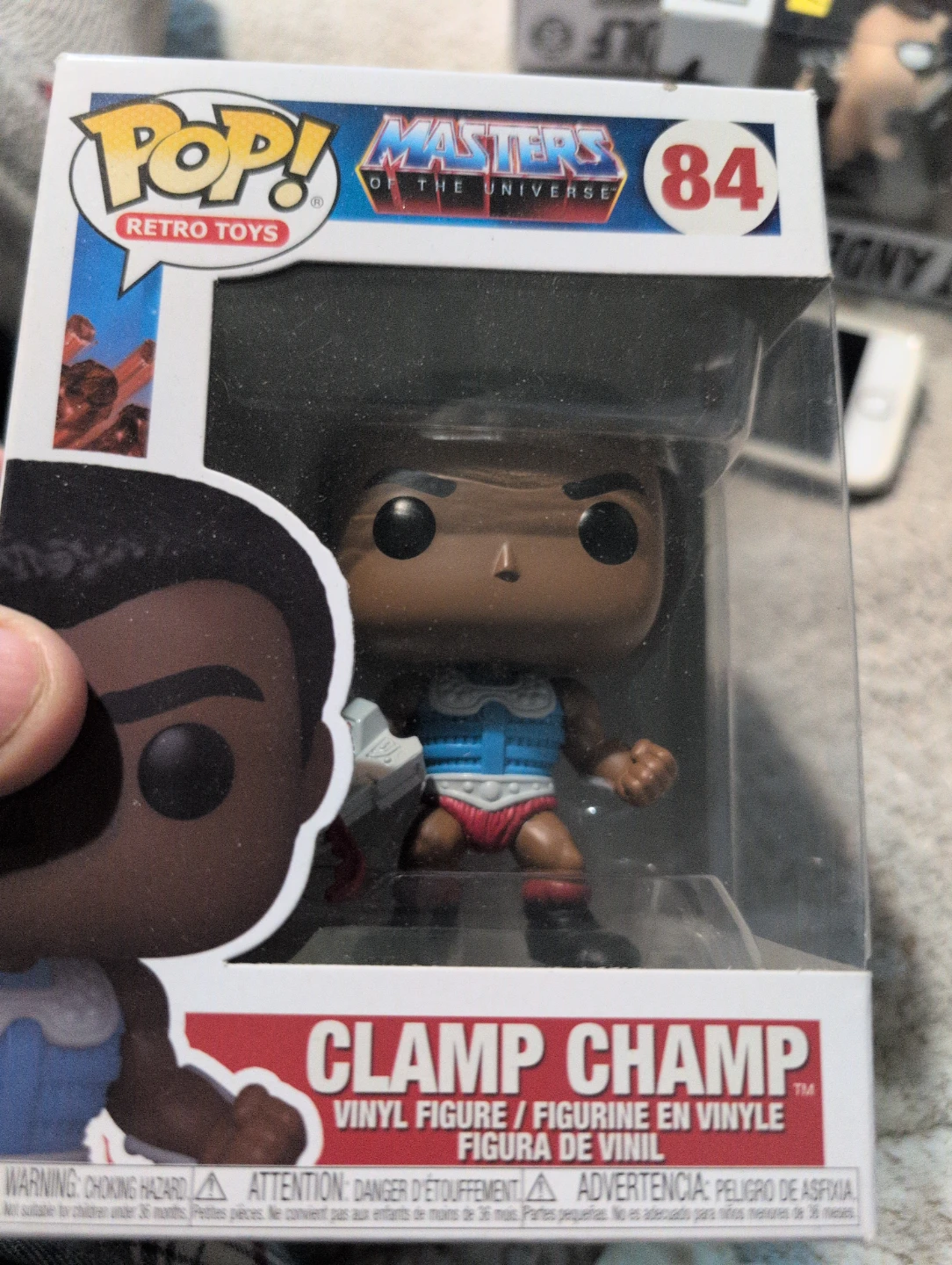 Funko Pop! Masters of the Universe Clamp Champ Vinyl Figure #84