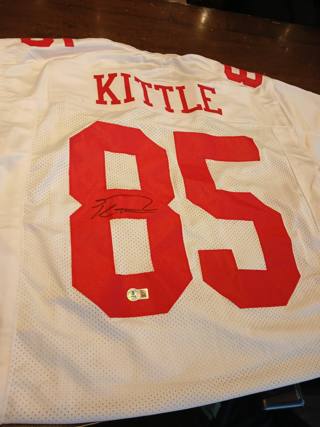 George Kittle Signed Jersey #85