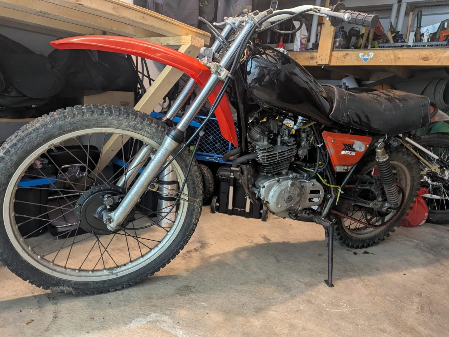 Honda XL250S Motorcycle