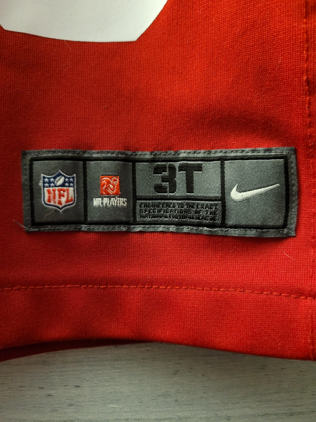 Nike NFL 49ers Kittle #85 Jersey Toddler 3T - photo 3