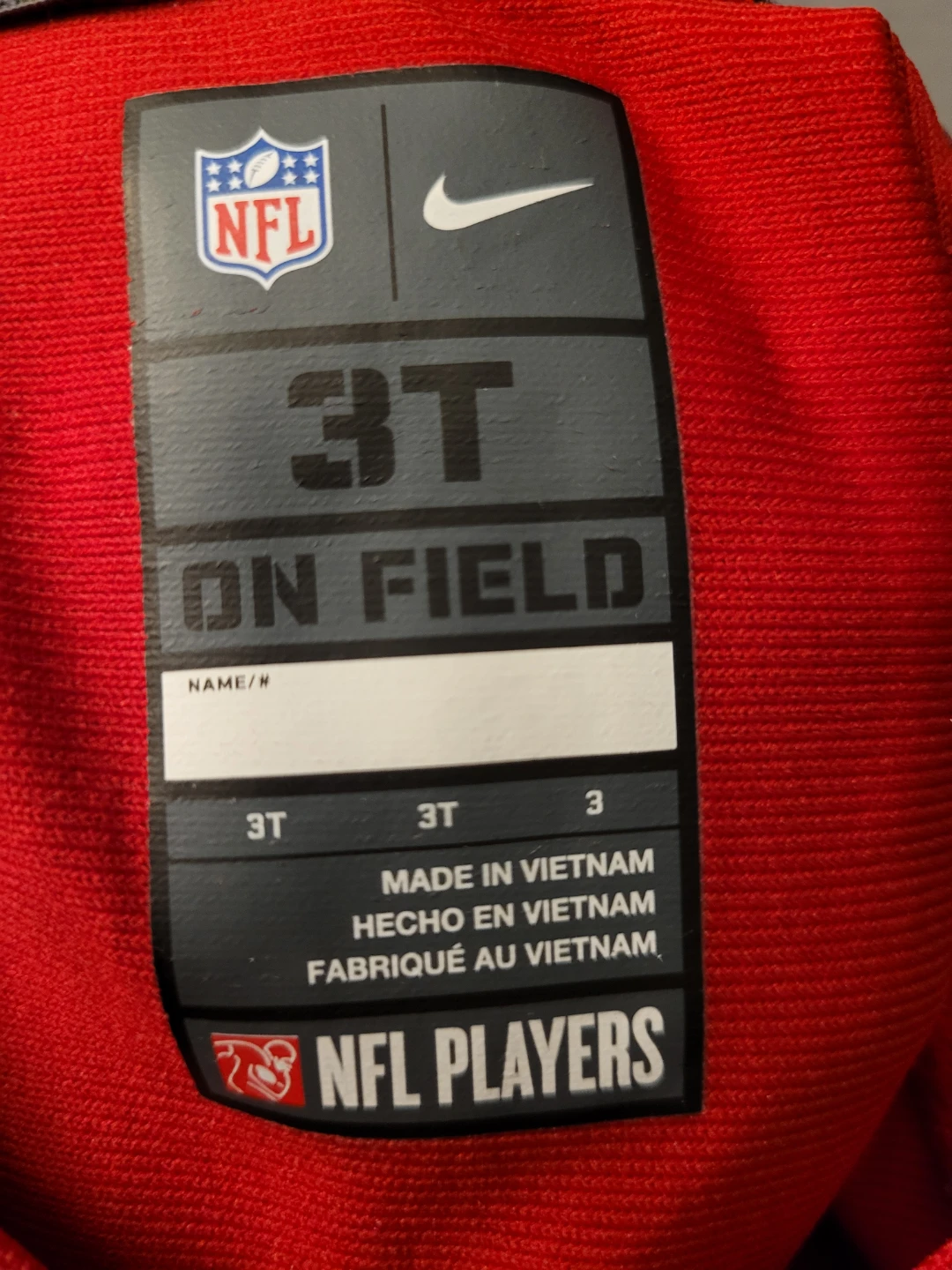 Nike NFL 49ers Kittle #85 Jersey Toddler 3T - photo 4