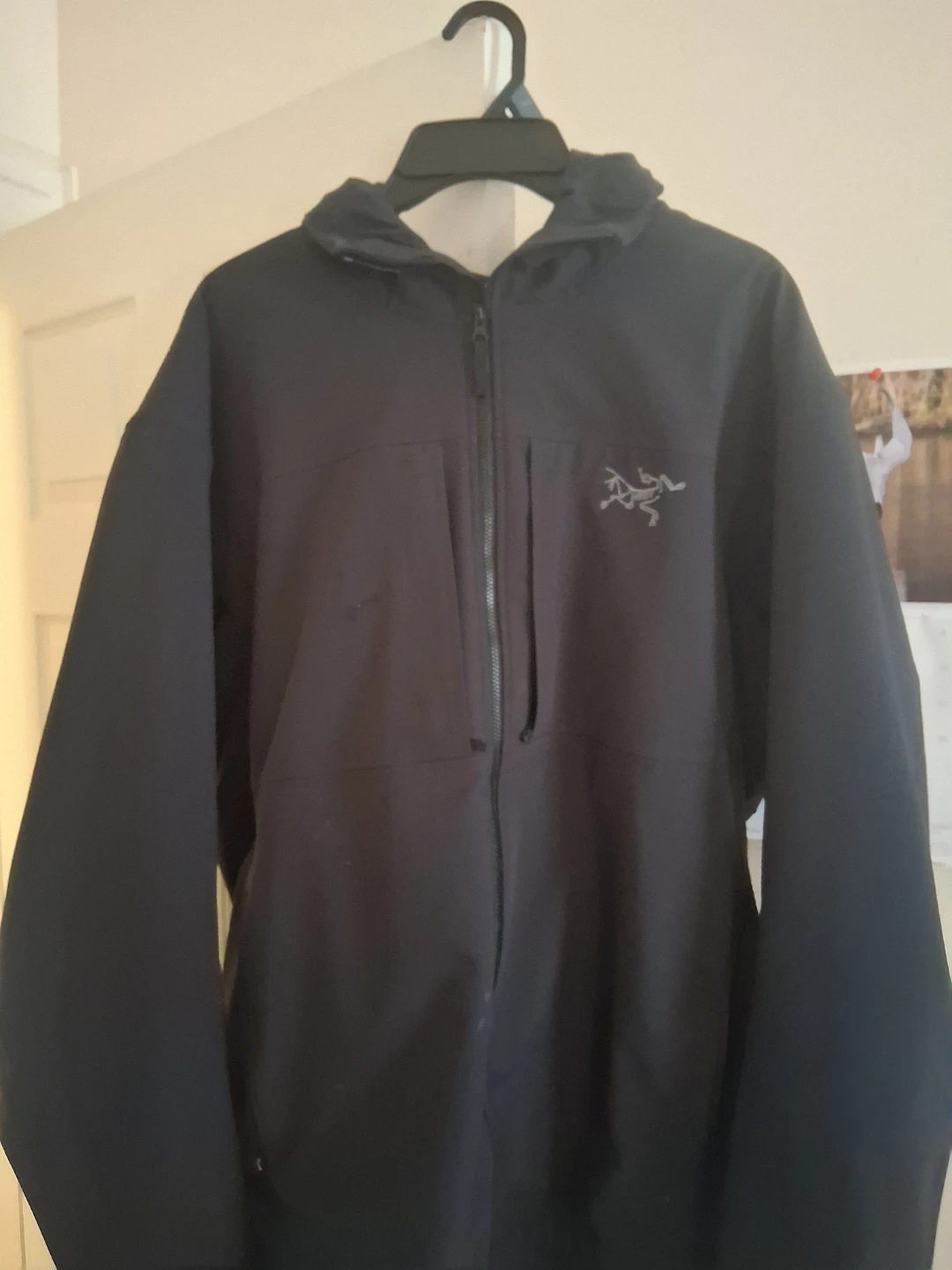 Arc'teryx Men's Black Hooded Jacket