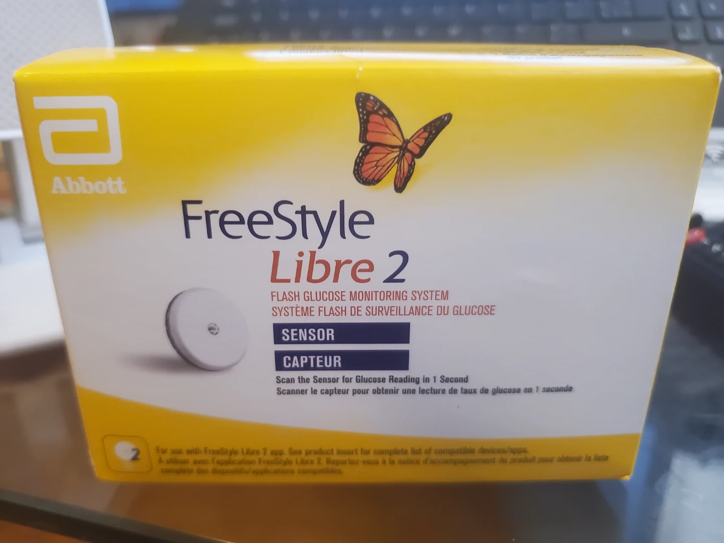 Abbott Freestyle Libre 2 Flash Glucose Monitoring System Sensor