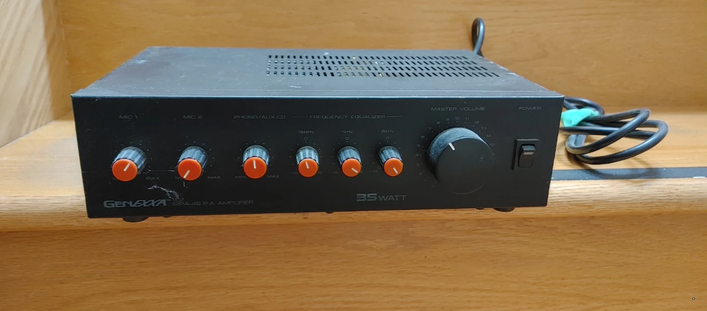 Geneva MPA-48 PA Amplifier - 35 Watt