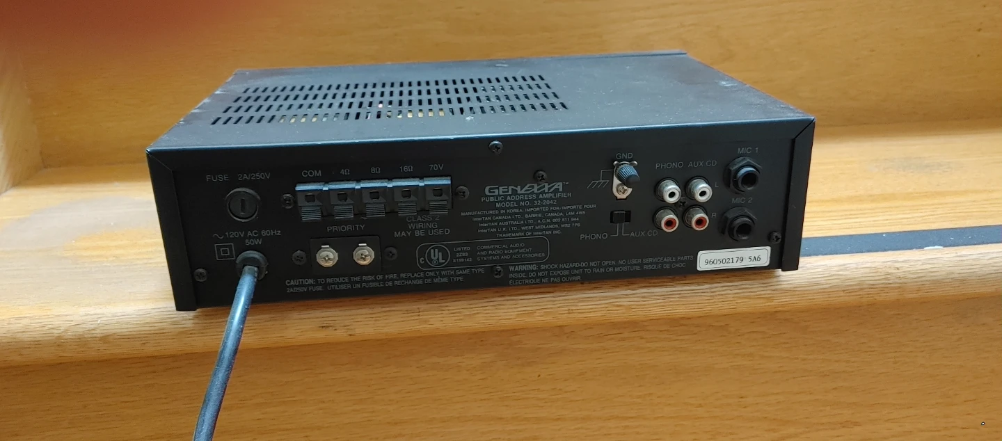 Geneva MPA-48 PA Amplifier - 35 Watt - photo 2