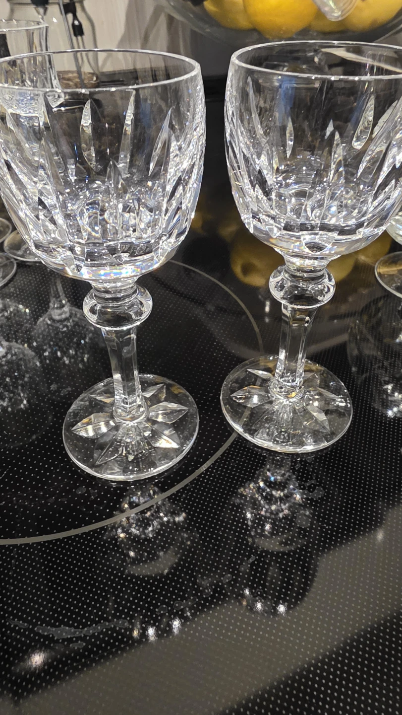 MOVING SALE- Crystal Shot & Cordial Glasses