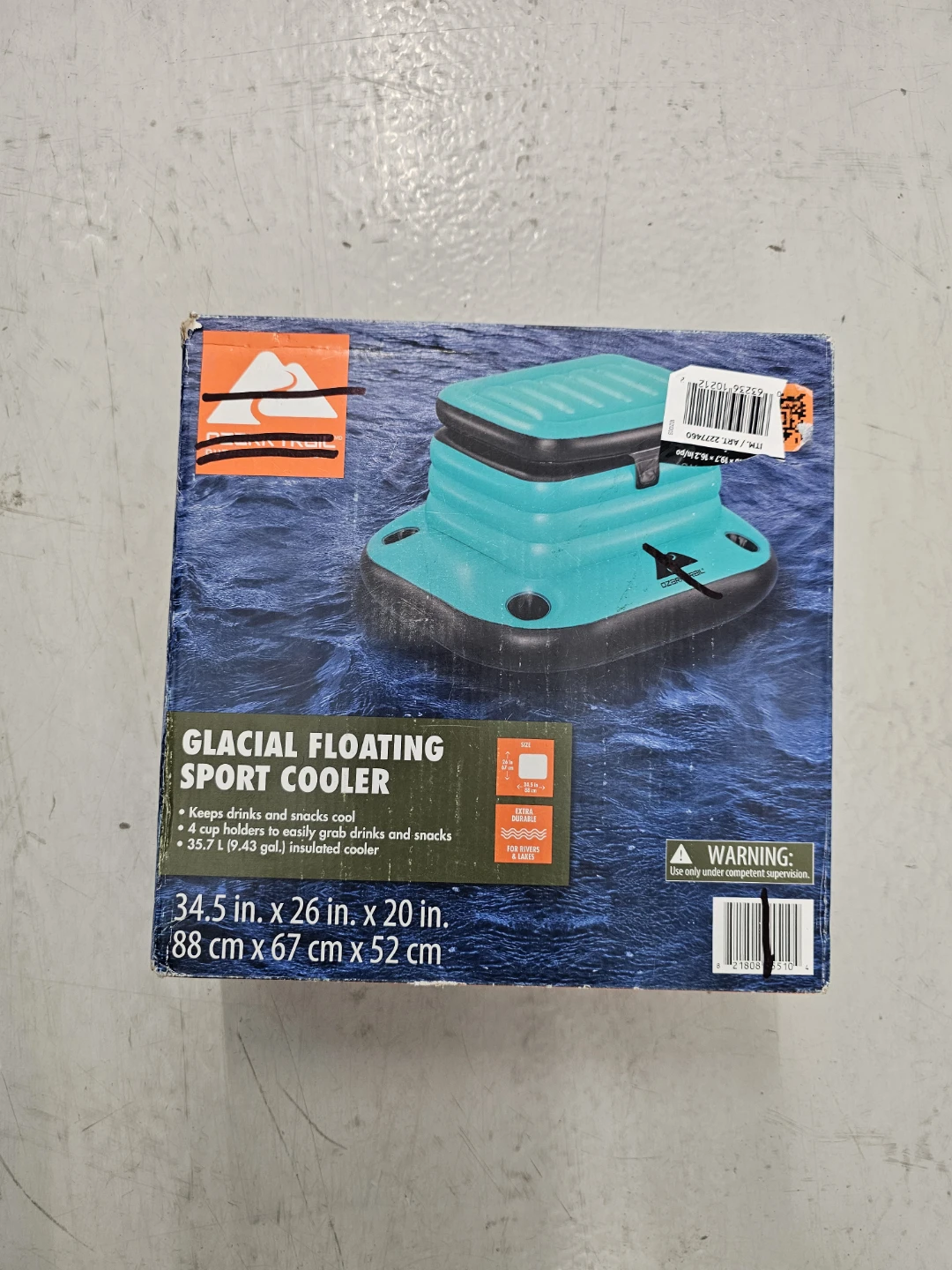Ozark Trail Glacial Floating Sport Cooler