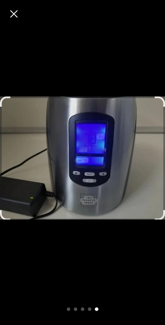 The Sharper Image Adjustable Temperature Wine Chiller - photo 4