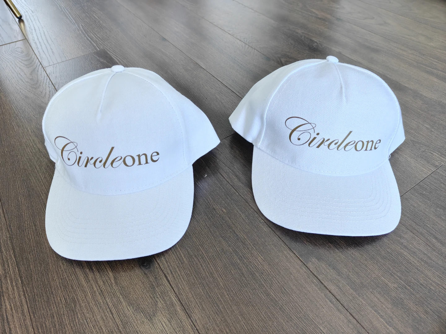 Circleone White Baseball Caps - 2 Pack