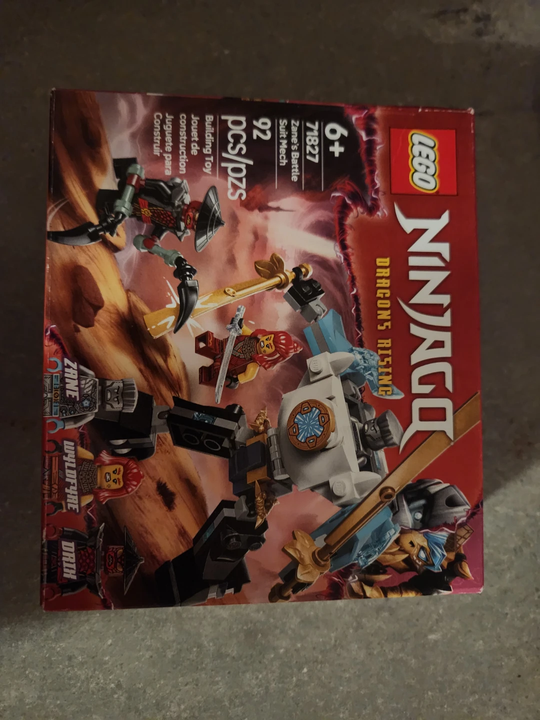 LEGO Ninjago 71827 Zane's Battle Suit Mech Building Toy