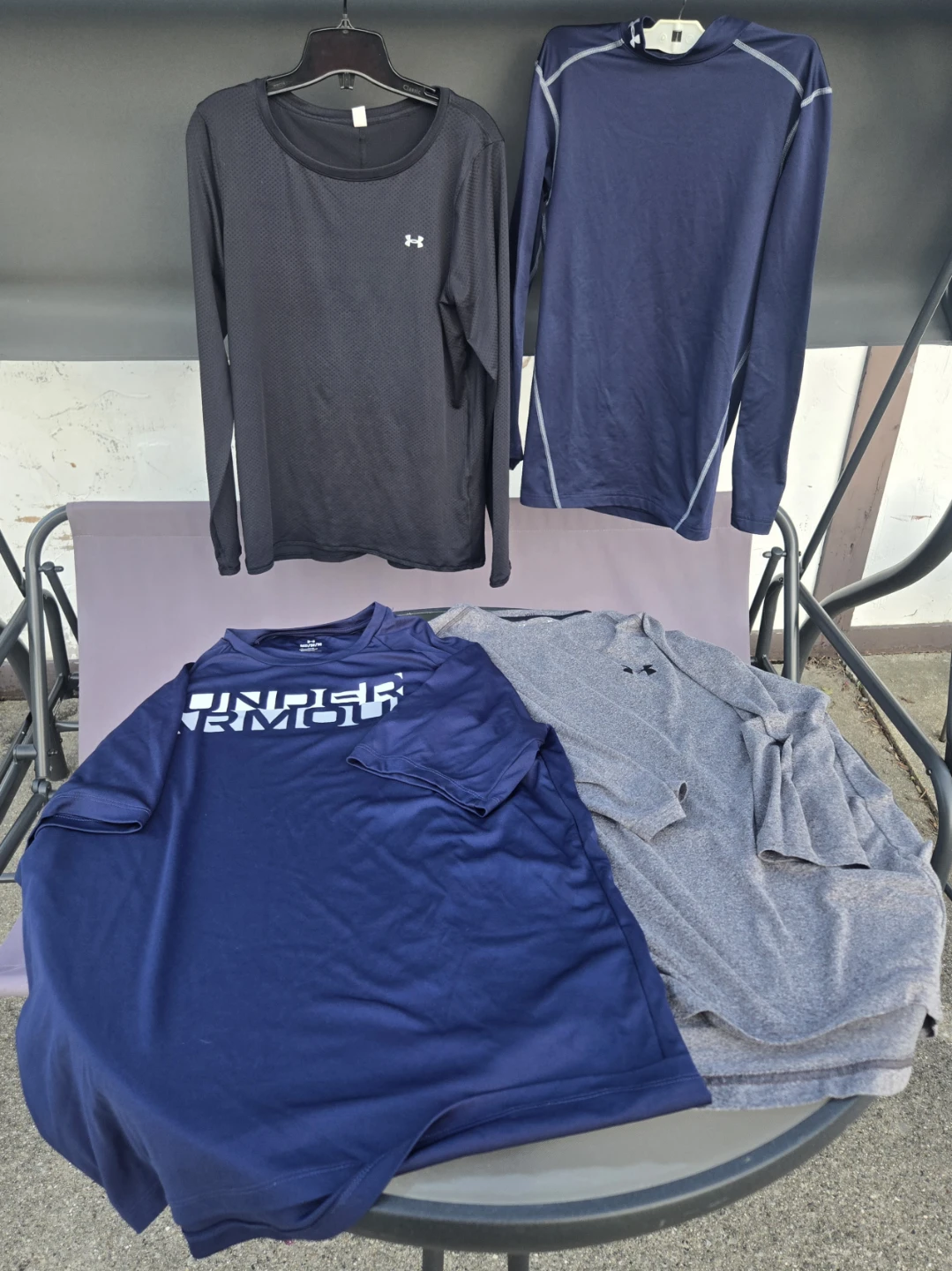 4 Under Armour Men’s Medium Shirts.