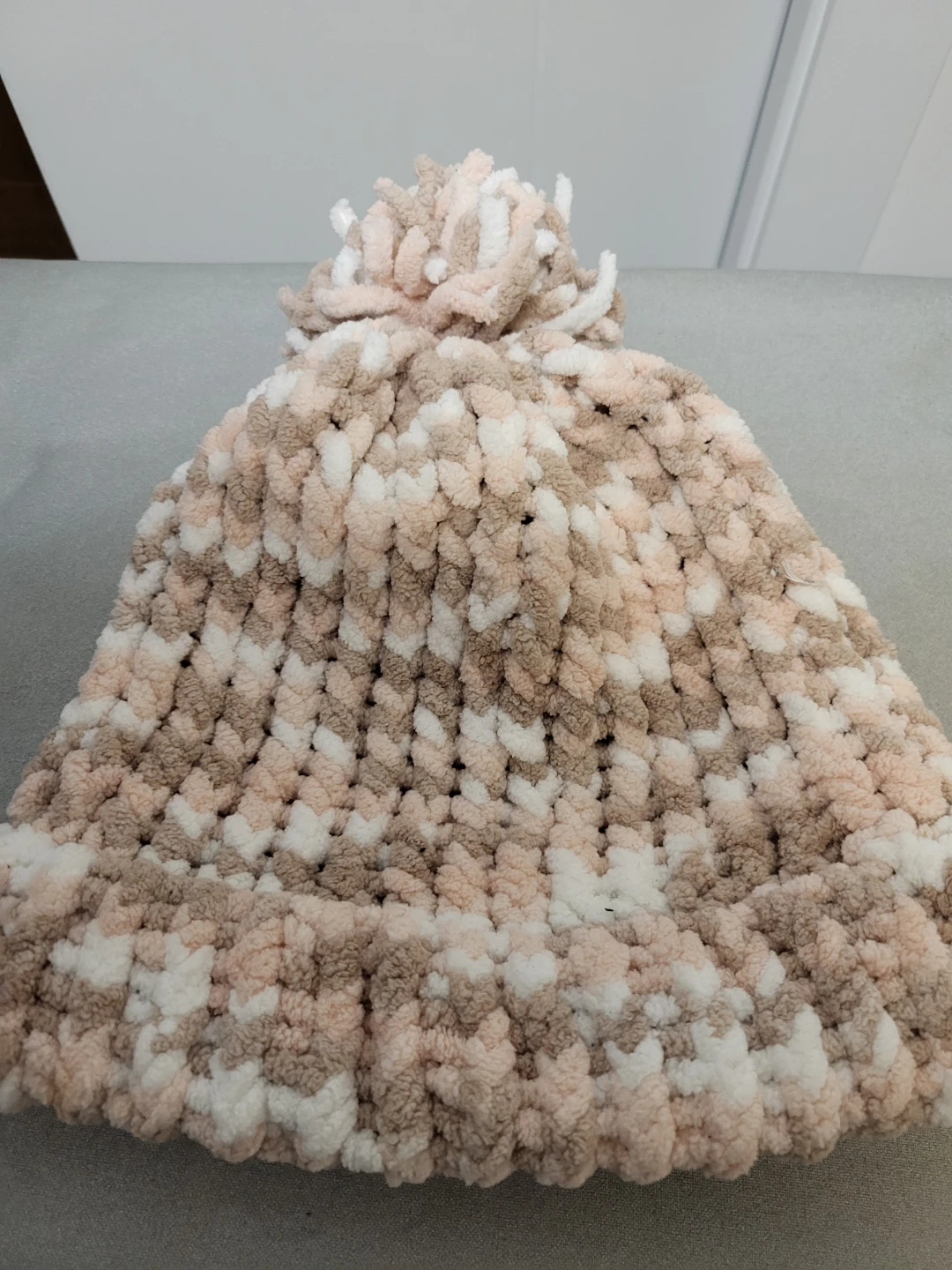 Free Handmade Plush Pom Pom Hat