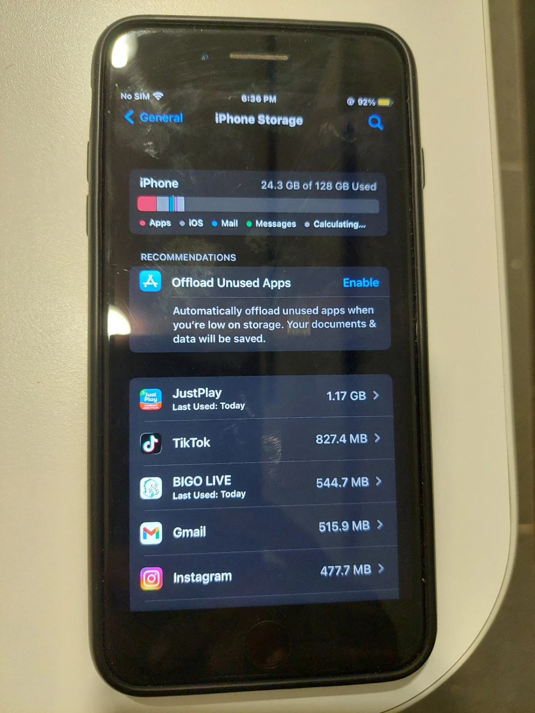 Apple iPhone 7 Plus - Black 128gb UNLOCKED - photo 4