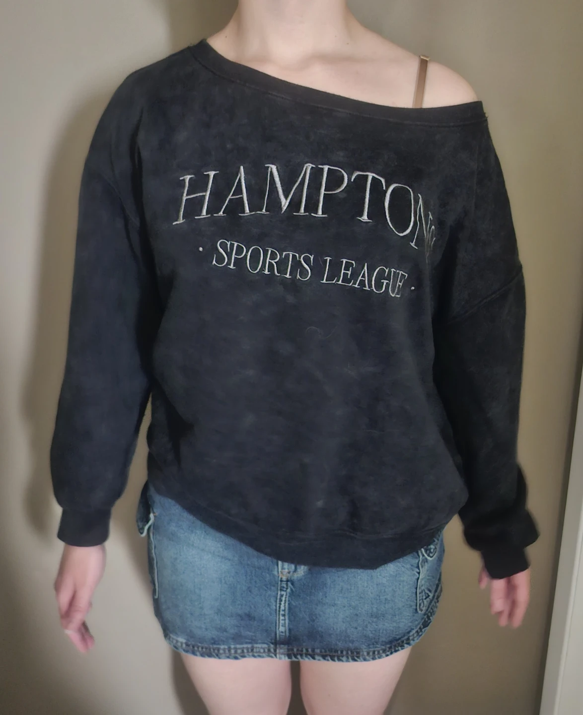 Hampton Sports League Oversized Sweatshirt