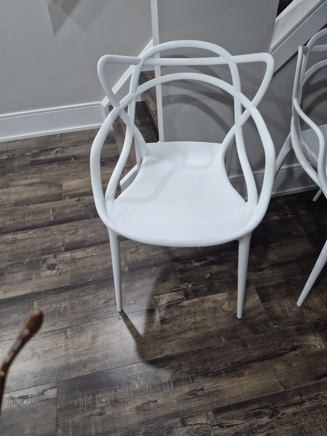 White Modern Accent Chair