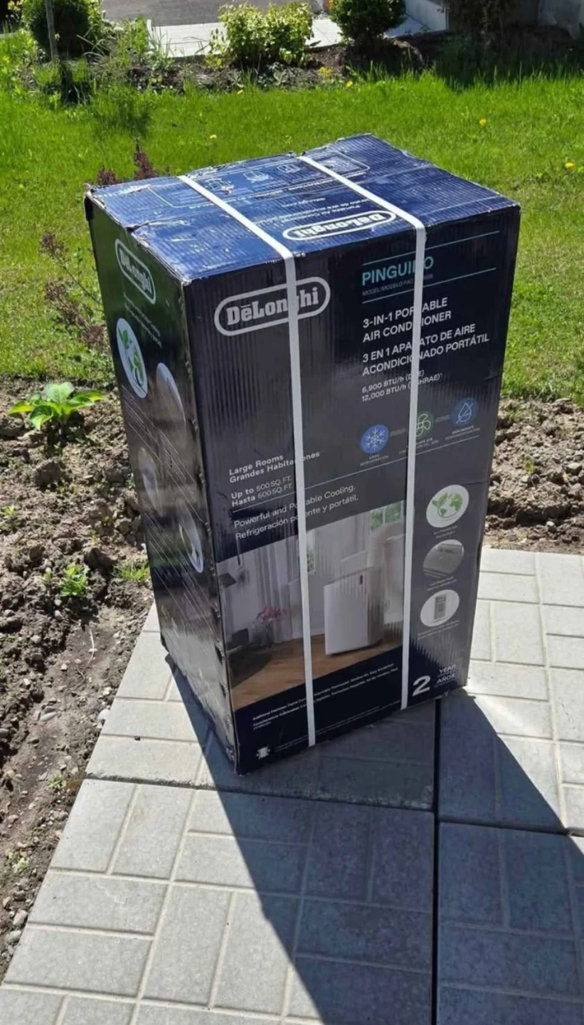 Brand new Delonghi Portable  air Conditioner. Never been use