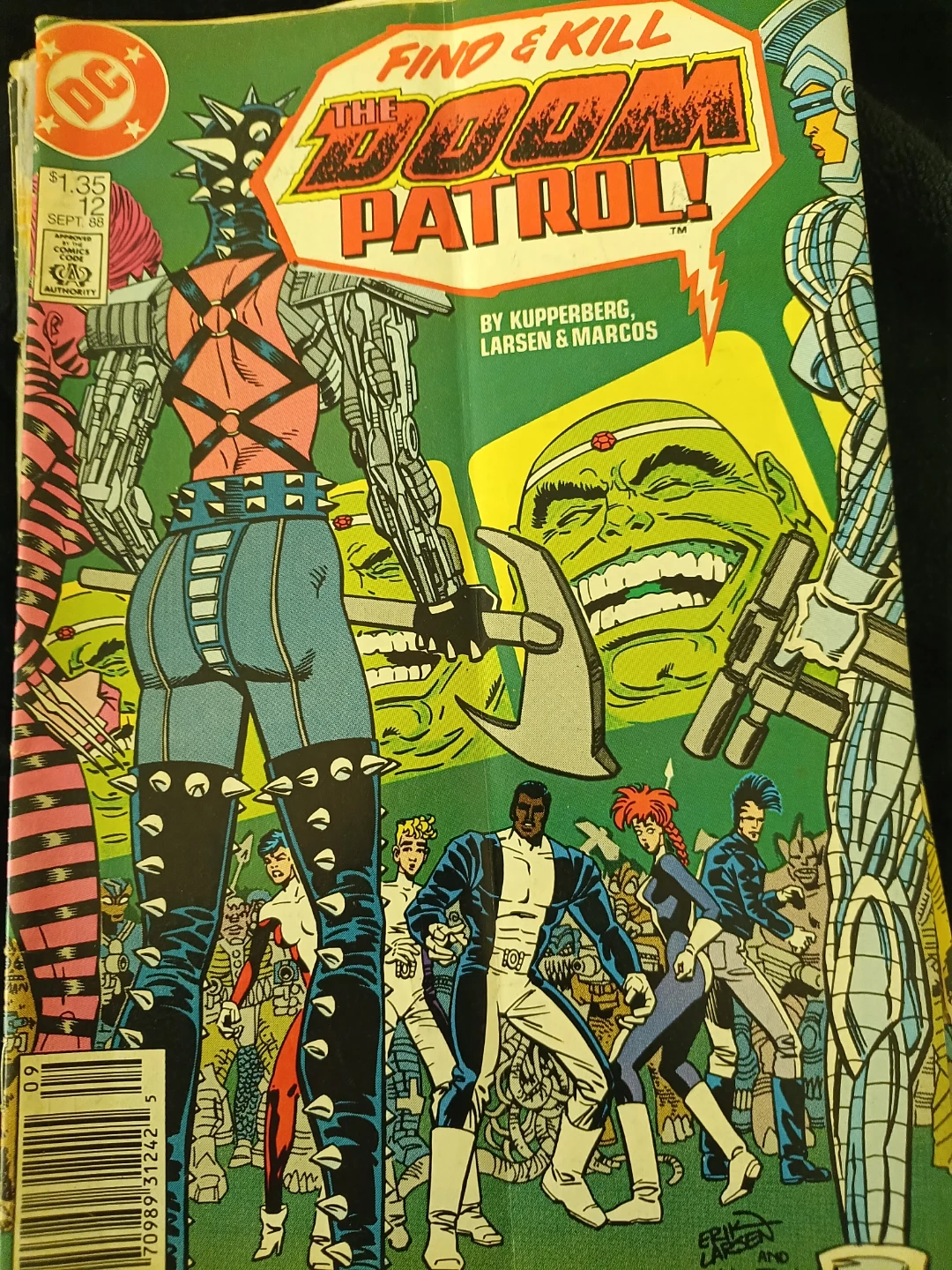 The Doom Patrol! Find & Kill Comic Book