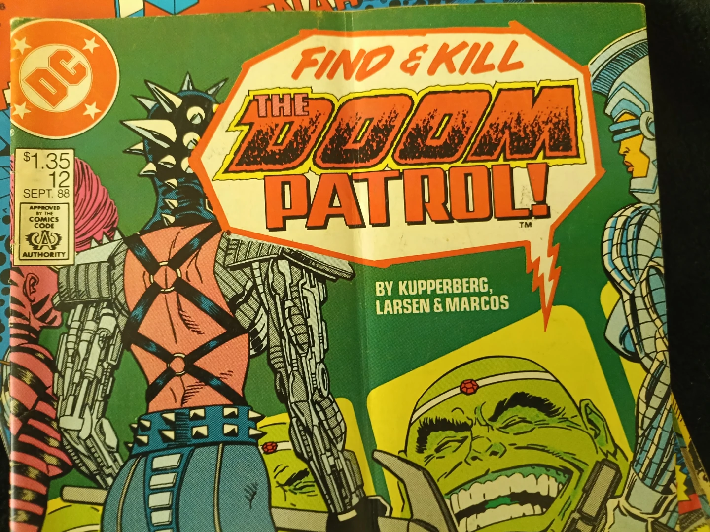 The Doom Patrol! Find & Kill Comic Book - photo 3
