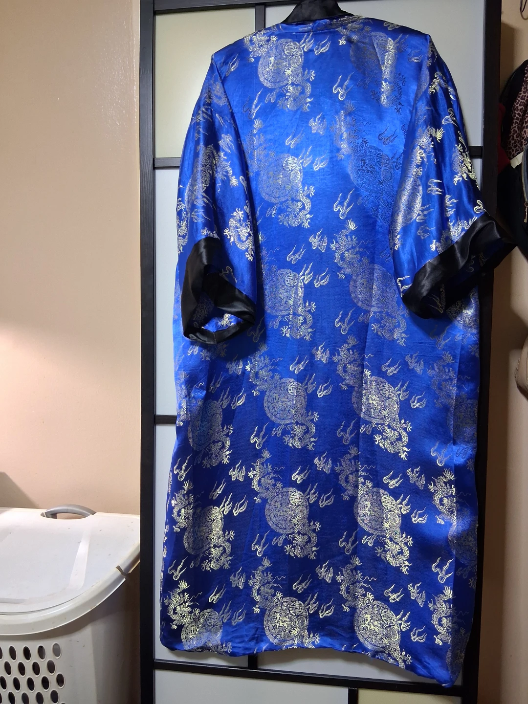 Dragon Print Kimono Robe/reversable - photo 4
