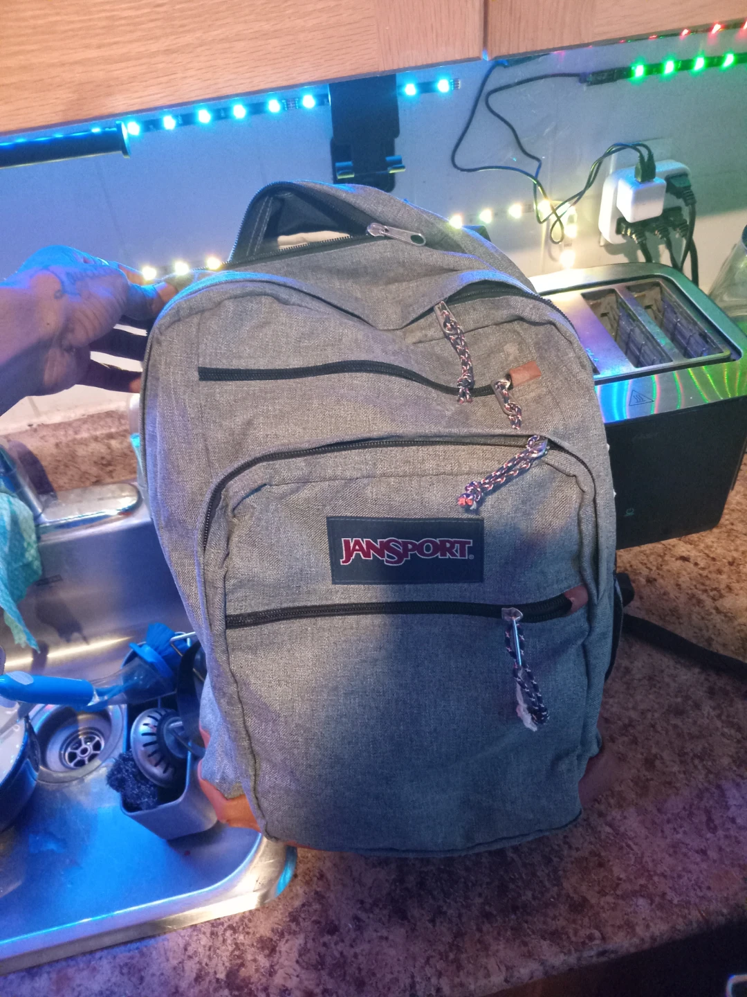 JanSport Backpack Grey
