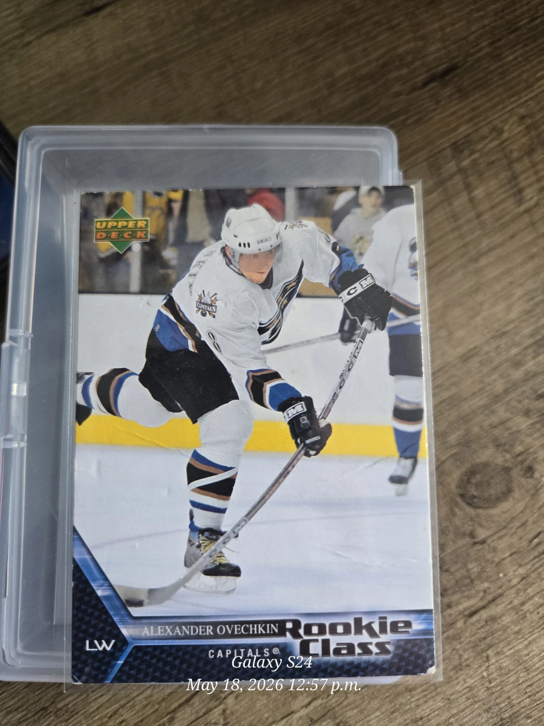 Upper Deck Alexander Ovechkin Rookie Class Hockey Card - photo 2
