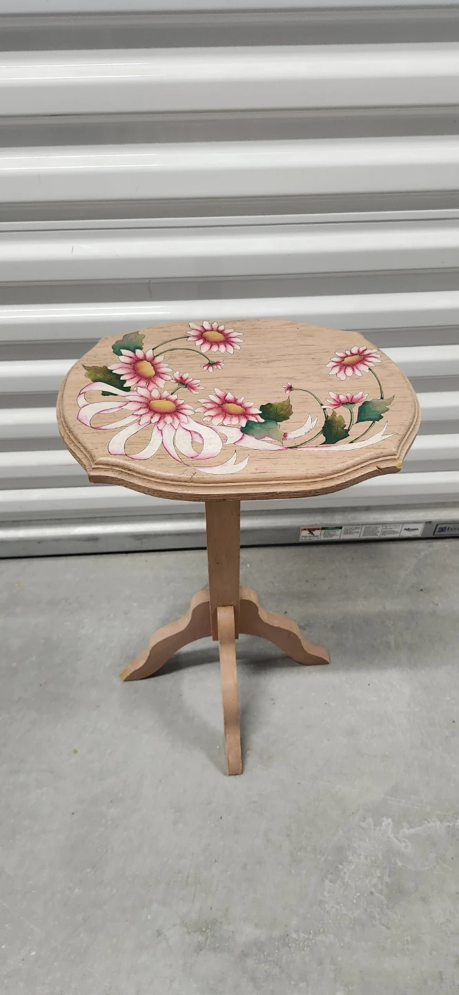 Wooden flower stand