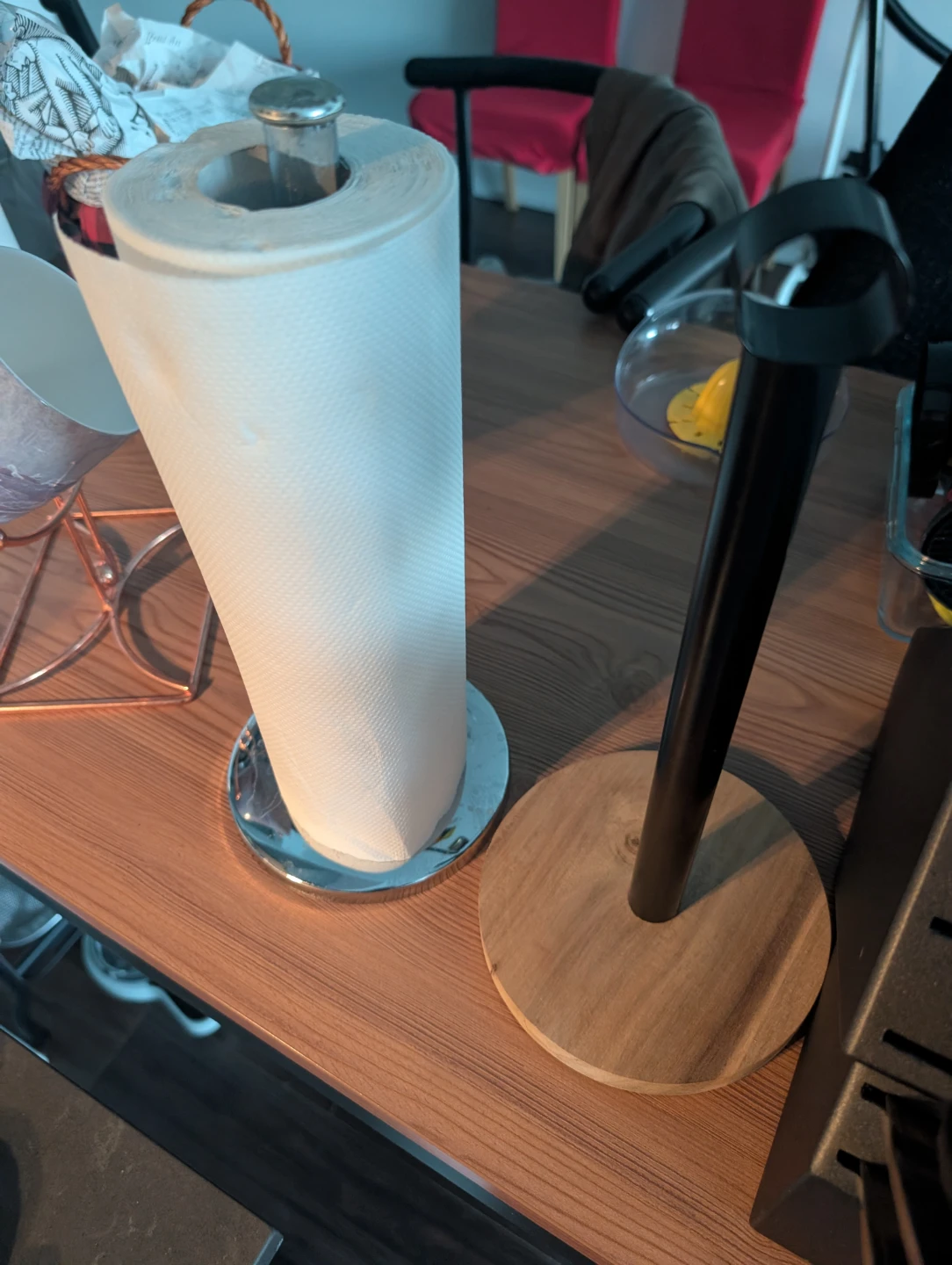 Paper Towel Holder Stand