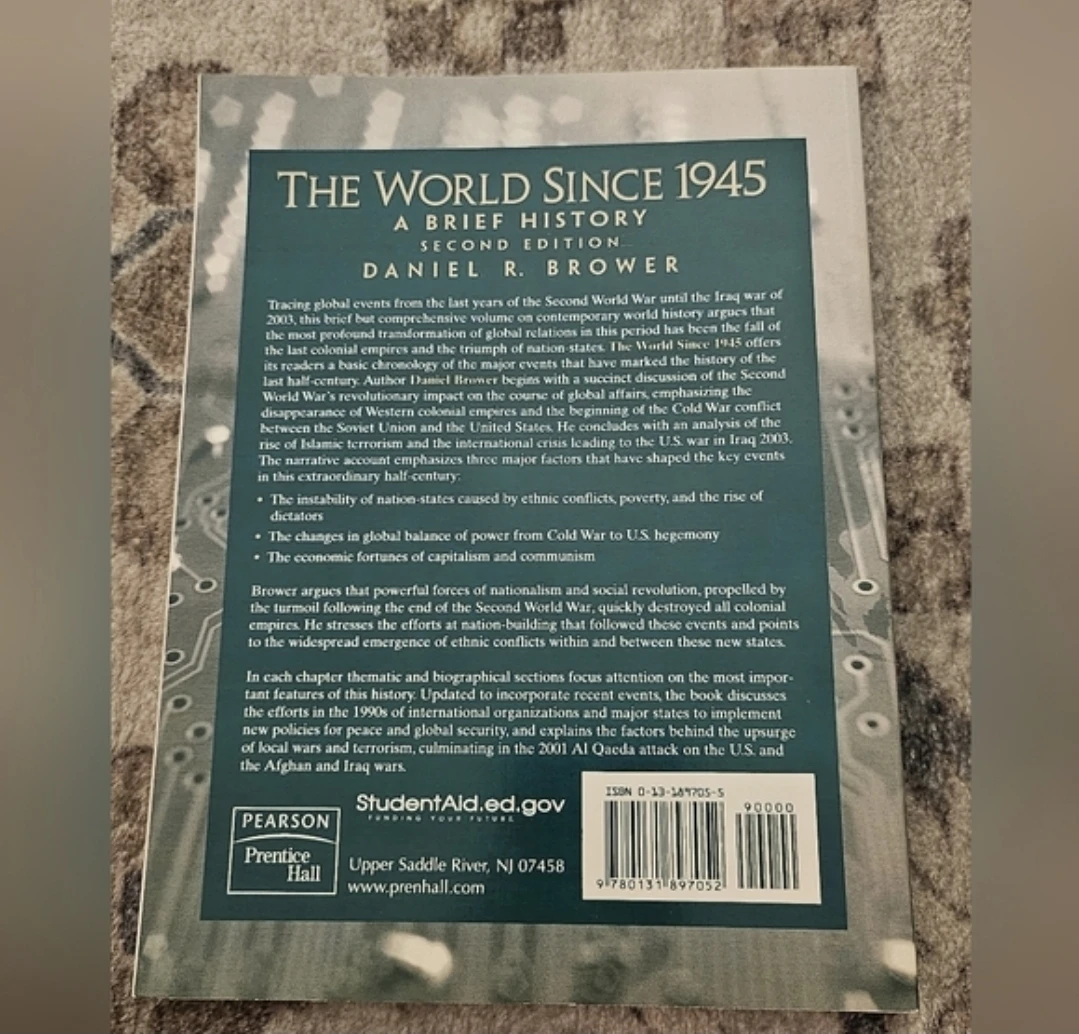 The World Since 1945: A Brief History by Daniel R. Brower - photo 2