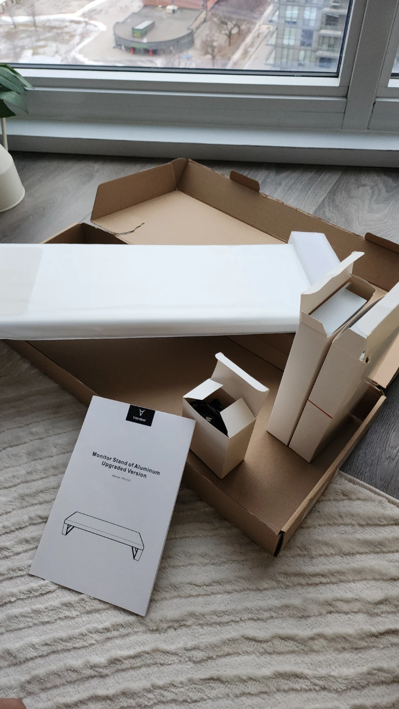 Sleek Monitor Stand Riser with USB Hub and Wireless Charger - photo 5