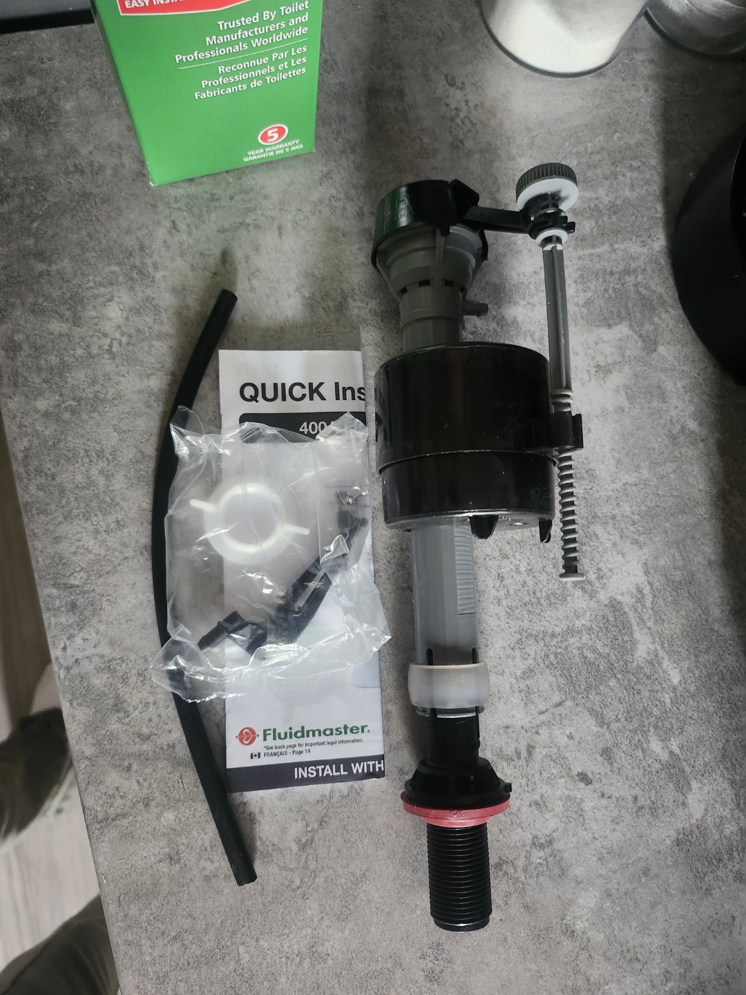 Fluidmaster 400A Universal Toilet Fill Valve - photo 2