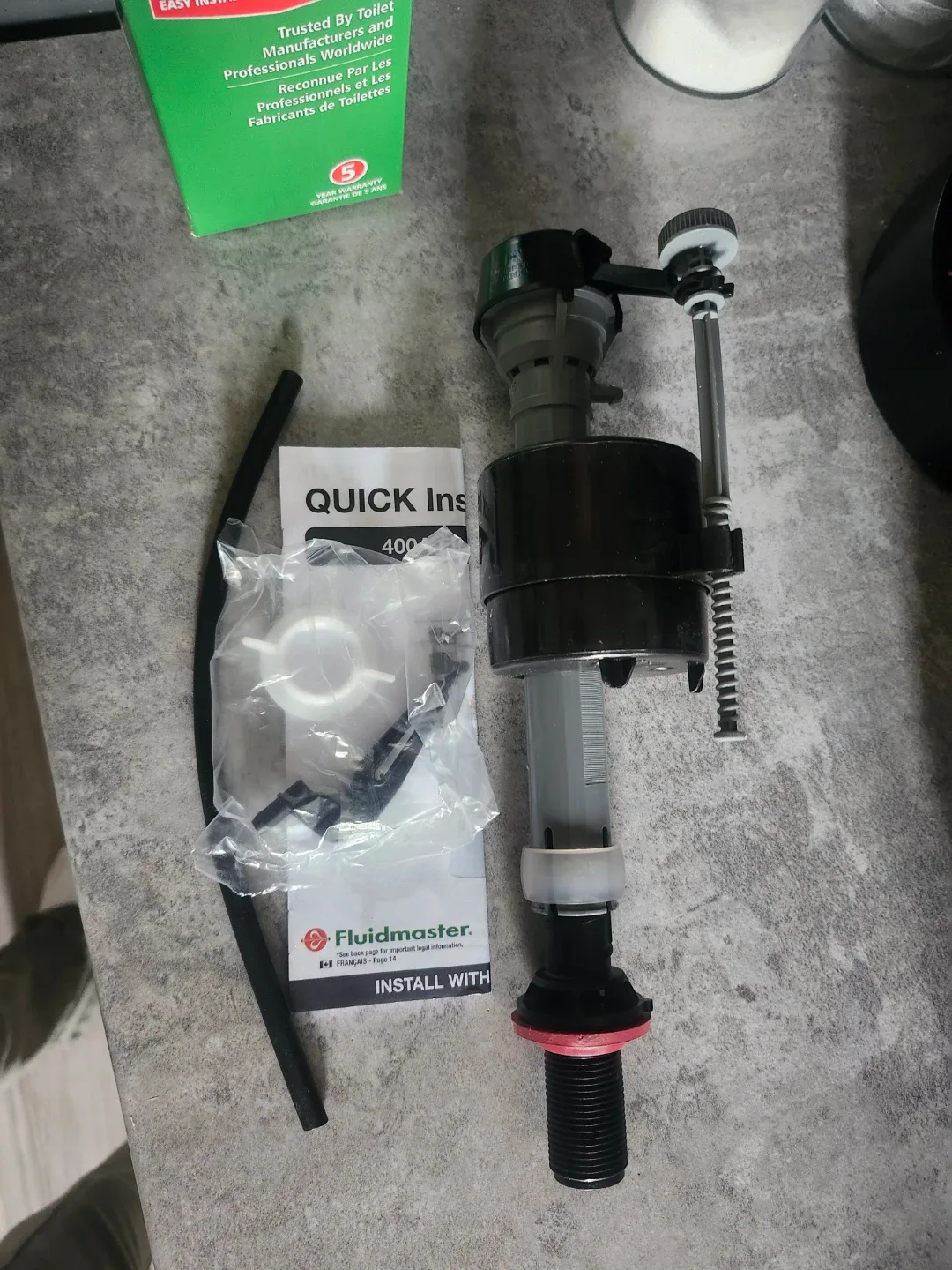 Fluidmaster 400A Universal Toilet Fill Valve - photo 2